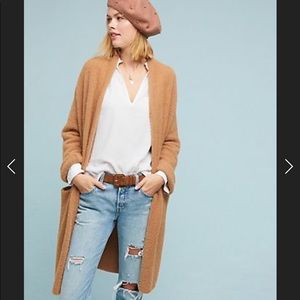 NWOT Anthropologie Thornton Longline Cardigan